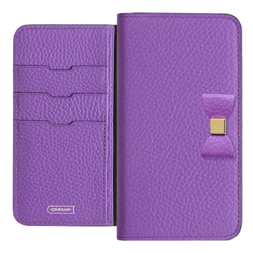 Cuir véritable 32 couleurs cuir italien grainé Choix de décoration ruban Étui portefeuille Série Google Pixel