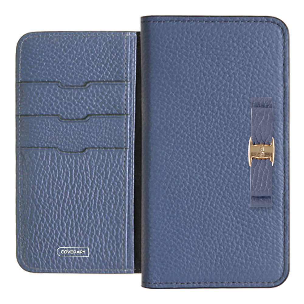 Genuine leather 32 colors Italian shrink leather simple ribbon decoration notebook-style case Google Pixel series