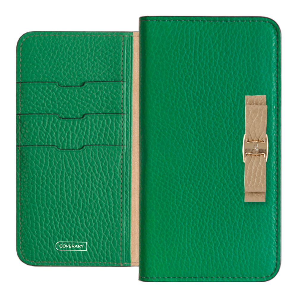 Genuine leather 32 colors Italian shrink leather simple ribbon decoration notebook-style case Google Pixel series