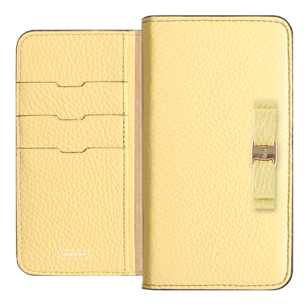 Genuine leather 32 colors Italian shrink leather simple ribbon decoration notebook-style case Google Pixel series