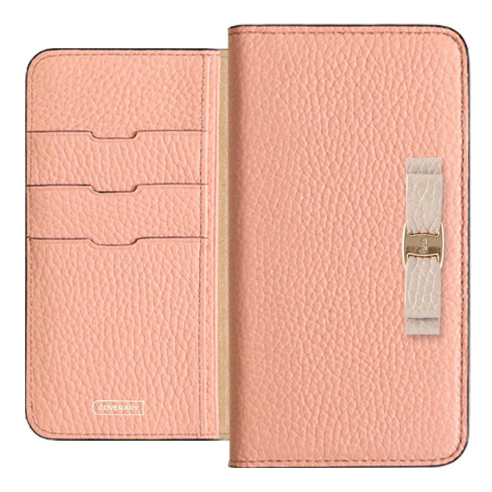 Genuine leather 32 colors Italian shrink leather simple ribbon decoration notebook-style case Google Pixel series