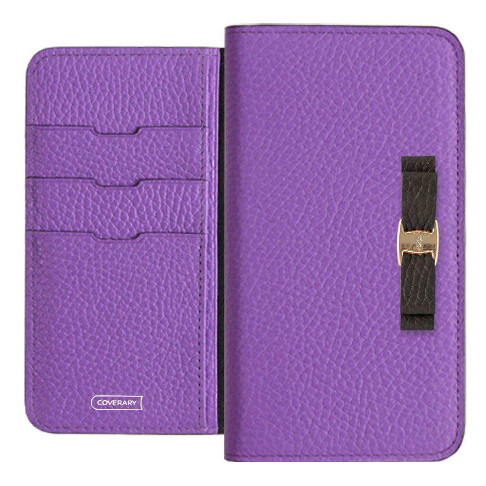 Genuine leather 32 colors Italian shrink leather simple ribbon decoration notebook-style case Google Pixel series