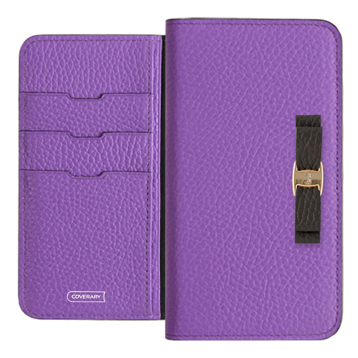 Genuine leather 32 colors Italian shrink leather simple ribbon decoration notebook-style case Google Pixel series