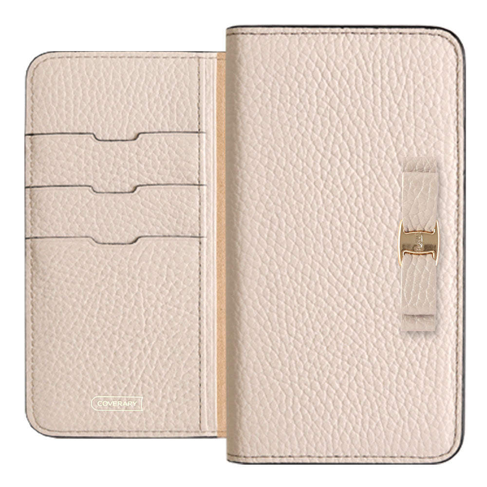 Genuine leather 32 colors Italian shrink leather simple ribbon decoration notebook-style case Google Pixel series