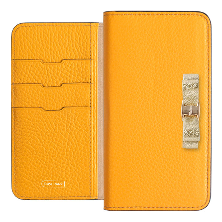 Genuine leather 32 colors Italian shrink leather foil leather ribbon decoration notebook-style case Google Pixel series