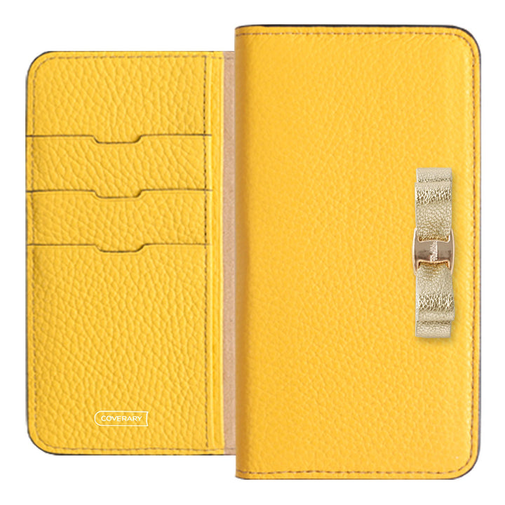 Genuine leather 32 colors Italian shrink leather foil leather ribbon decoration notebook-style case Google Pixel series