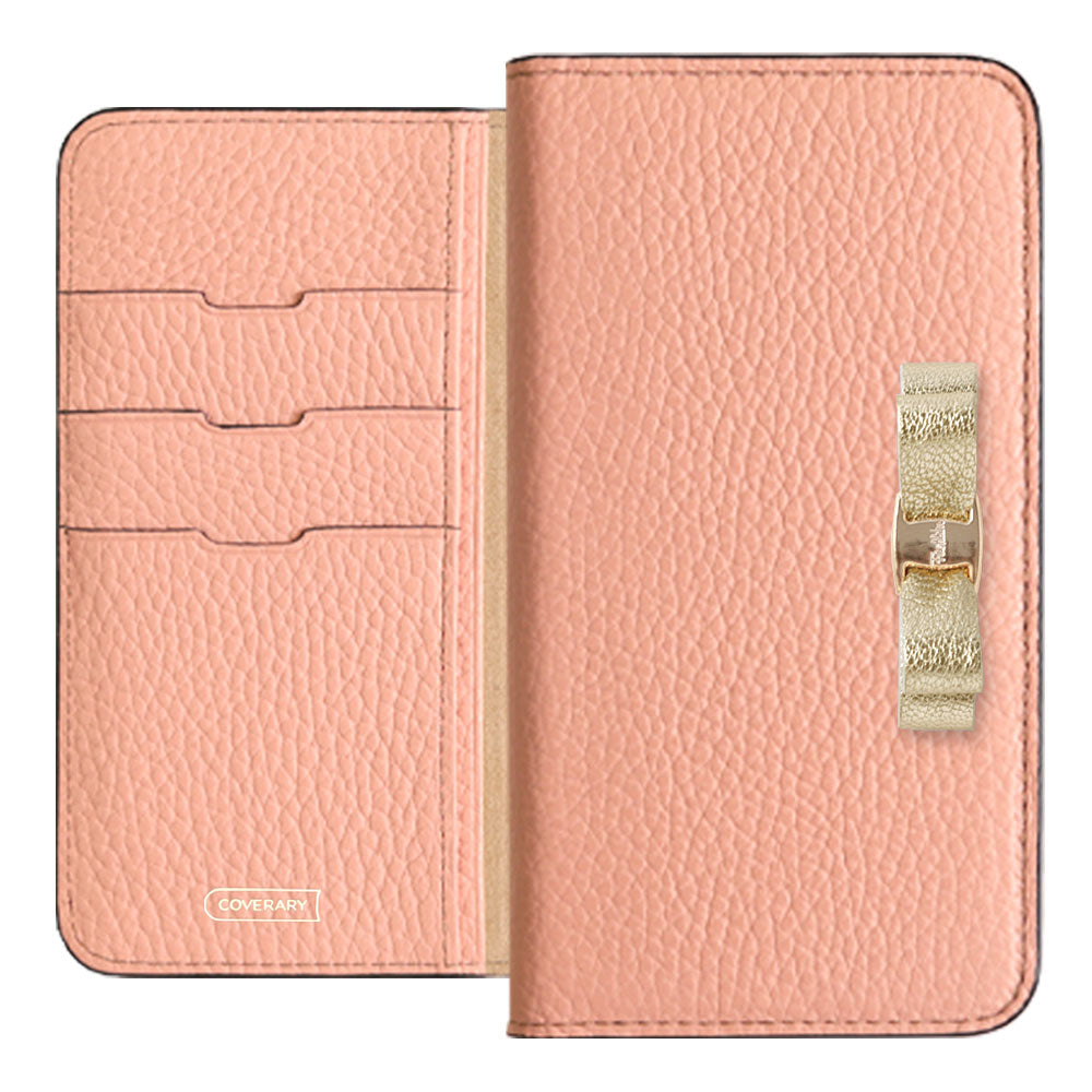 Genuine leather 32 colors Italian shrink leather foil leather ribbon decoration notebook-style case AQUOS series