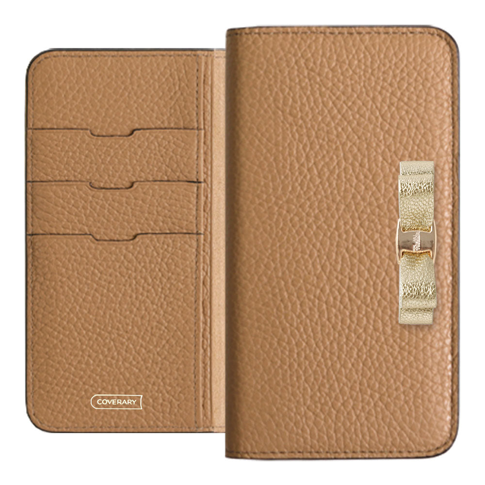 Genuine leather 32 colors Italian shrink leather foil leather ribbon decoration notebook-style case AQUOS series