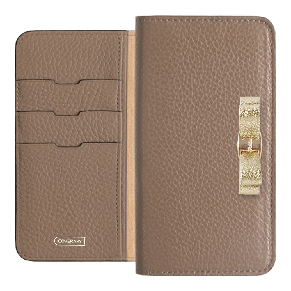 Genuine leather 32 colors Italian shrink leather foil leather ribbon decoration notebook-style case AQUOS series