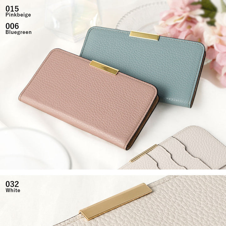 Genuine leather 32 colors Italian shrink leather gold frame deco notebook-style case Google Pixel series