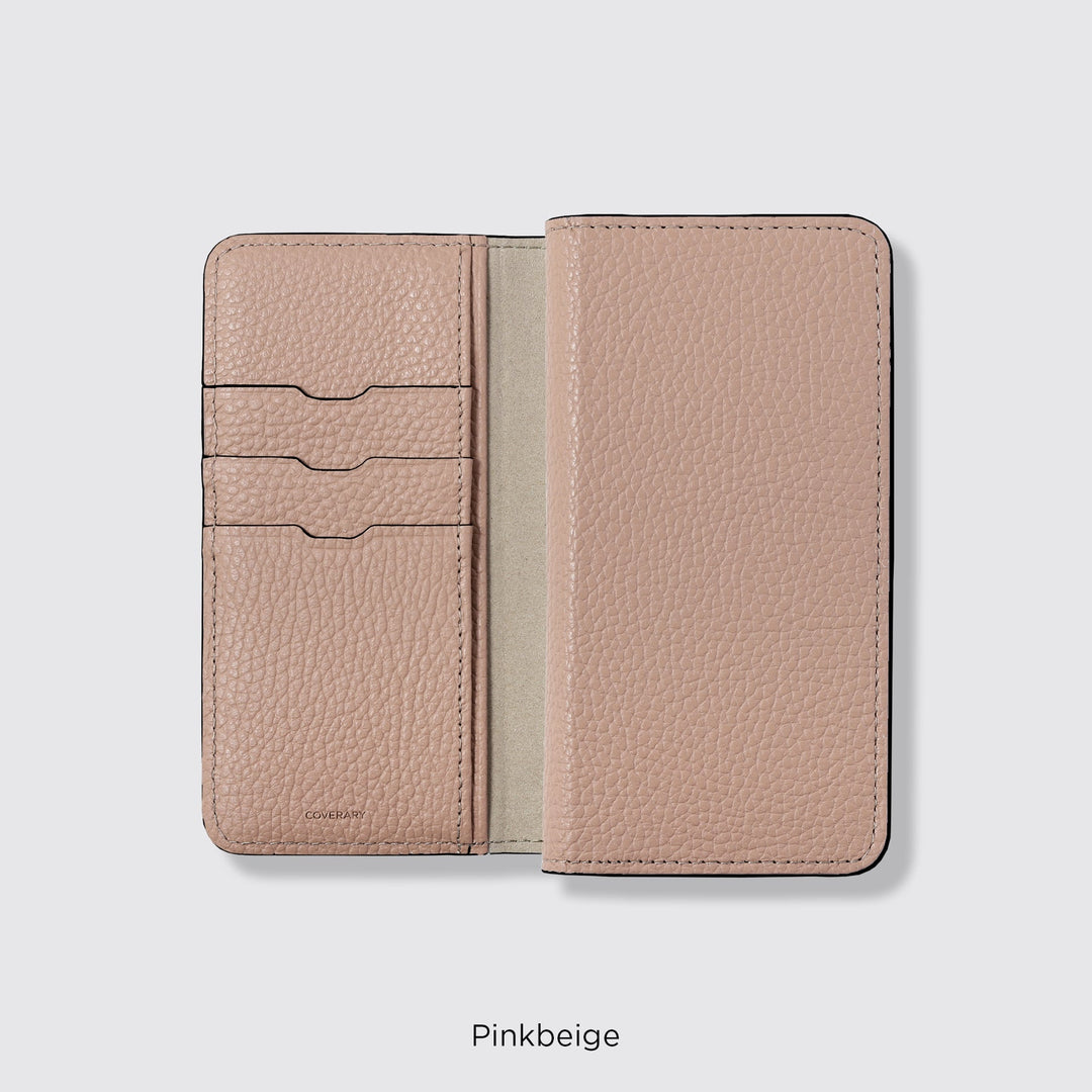 Étui pour téléphone compatible MagSafe, en cuir véritable, type portefeuille, compatible avec tous les modèles, 32 couleurs, cuir italien grainé, série Google Pixel
