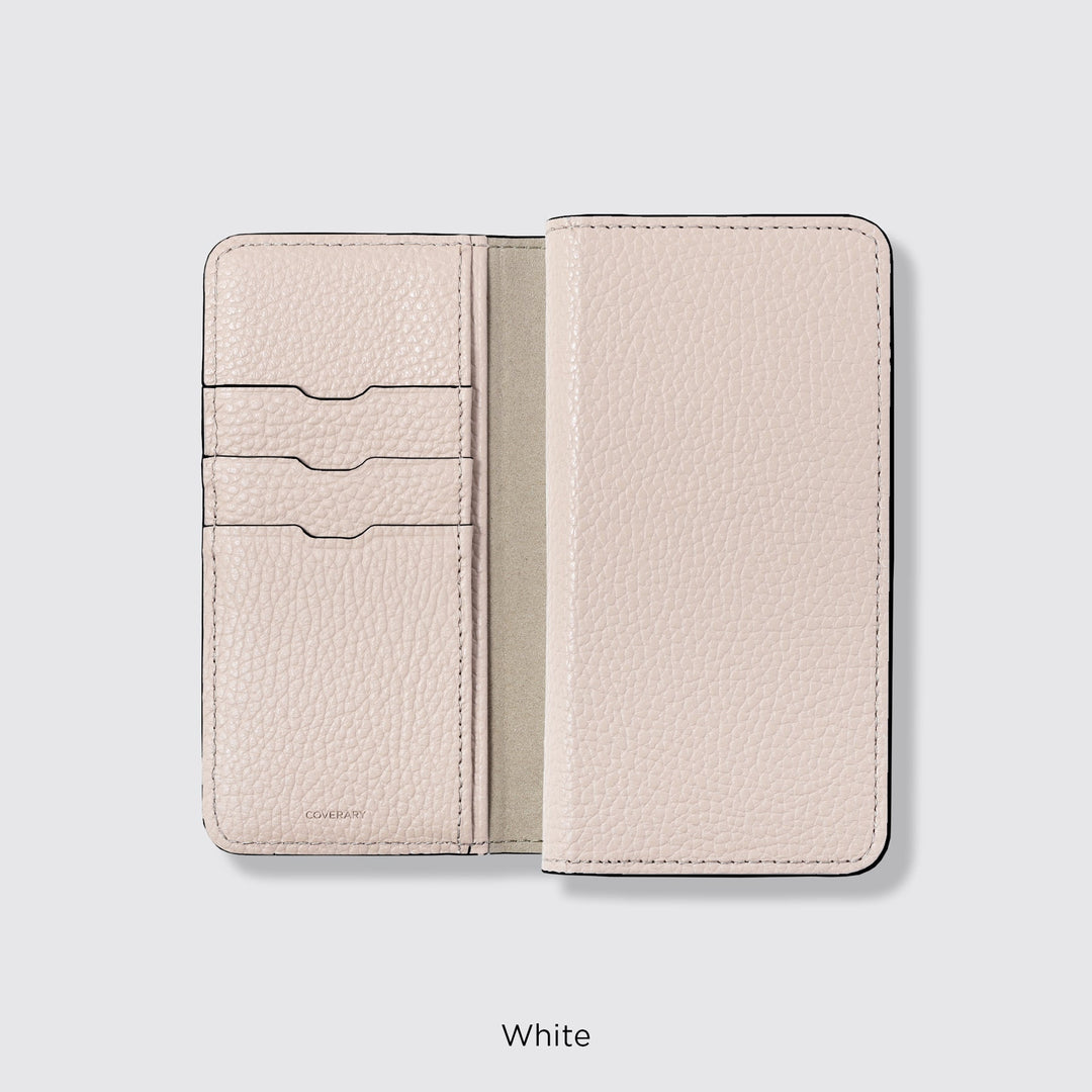 Étui pour téléphone compatible MagSafe, en cuir véritable, type portefeuille, compatible avec tous les modèles, 32 couleurs, cuir italien grainé, série Google Pixel
