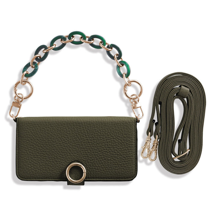 Genuine leather 32 colors Italian shrink leather hand strap & shoulder strap included notebook-style case (with belt) Xperia series