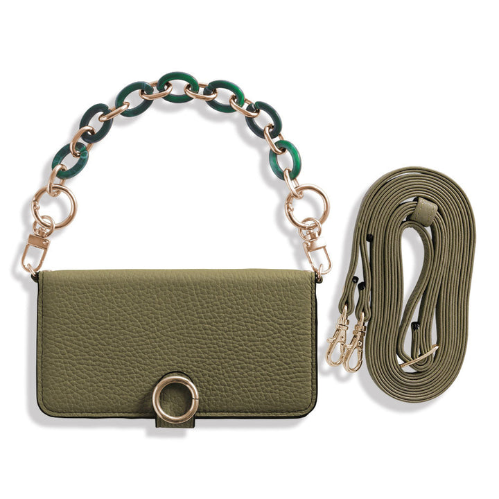 Genuine leather 32 colors Italian shrink leather hand strap & shoulder strap included notebook-style case (with belt) Xperia series