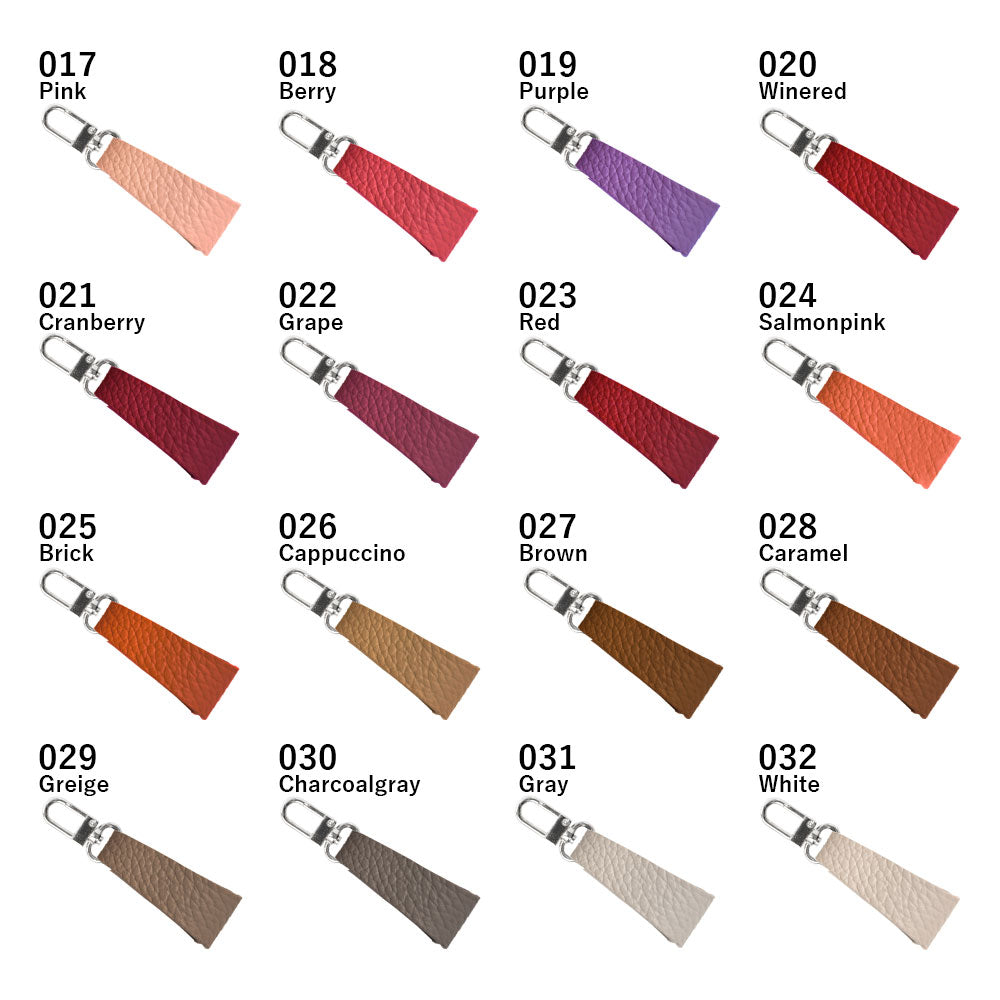 Genuine leather 32 colors Italian shrink leather notebook-style case with finger strap (with belt)