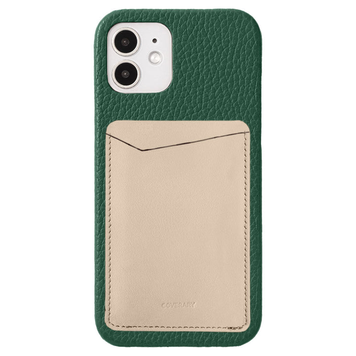 Genuine leather 32 colors Italian shrink leather with vertical/horizontal selectable card pockets back case AQUOS series