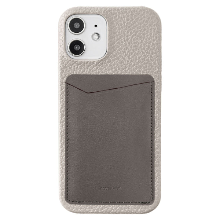 本革 32色 イタリアンシュリンクレザー 縦・横選べるカードポケット付き 背面ケース iPhoneシリーズ