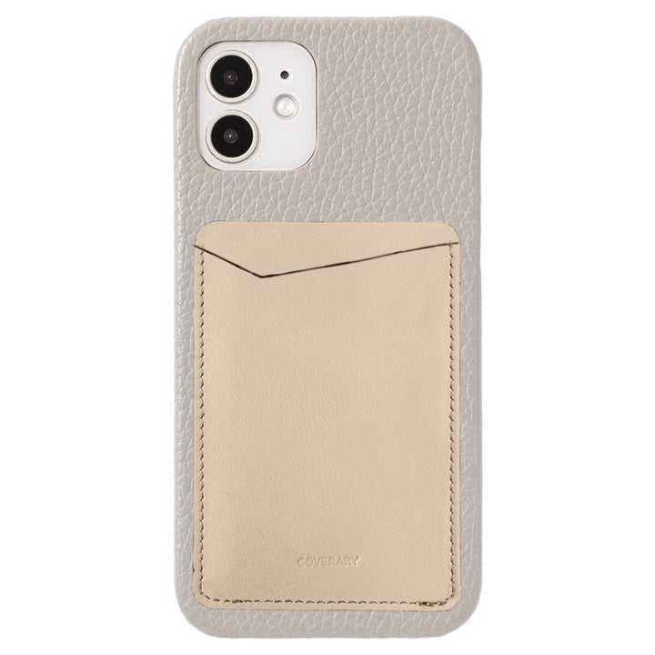 Genuine leather 32 colors Italian shrink leather with vertical/horizontal selectable card pockets back case AQUOS series