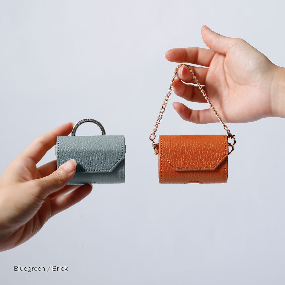 本革 イタリアンシュリンクレザー Airpodsケース