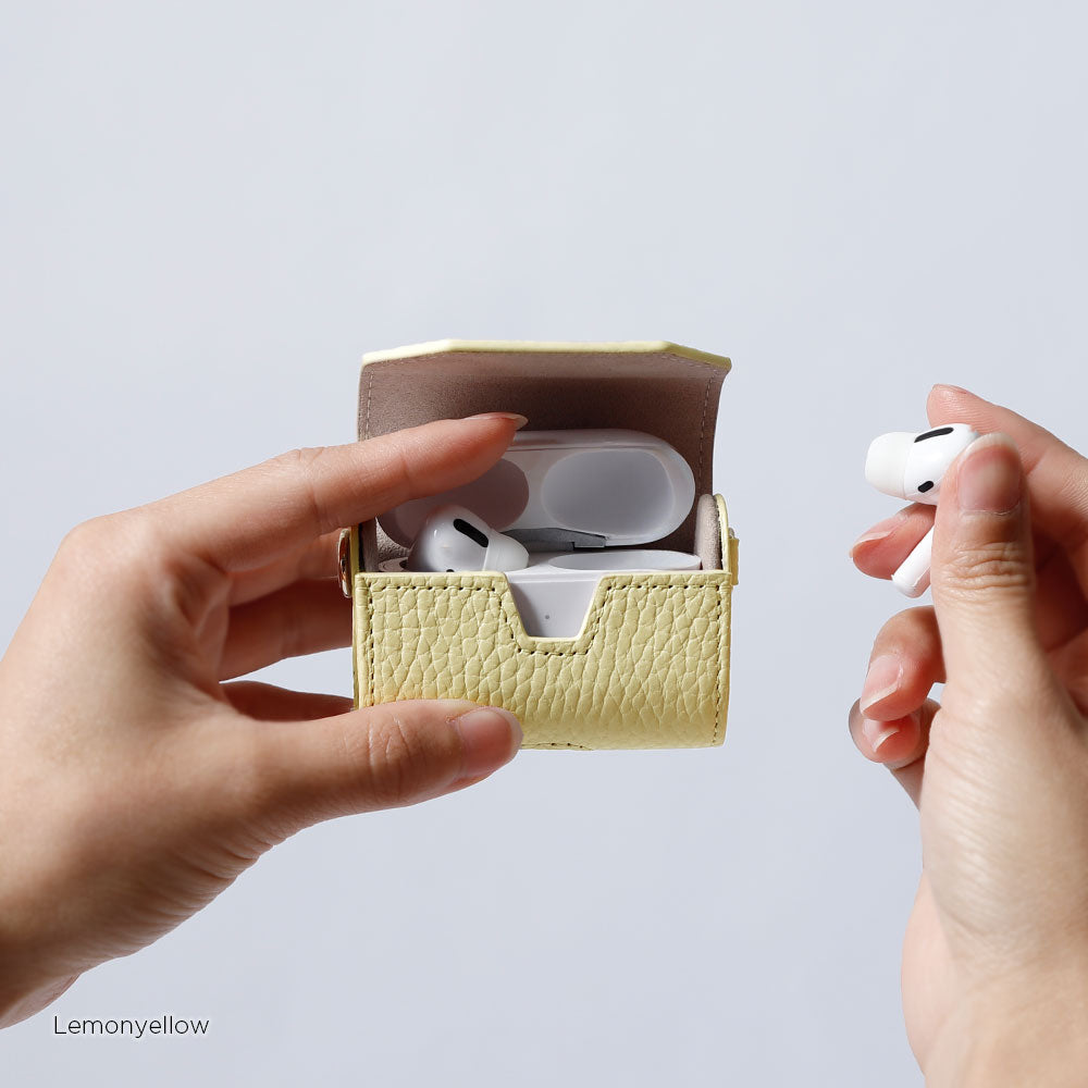 本革 イタリアンシュリンクレザー Airpodsケース