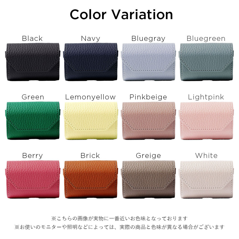 本革 イタリアンシュリンクレザー Airpodsケース