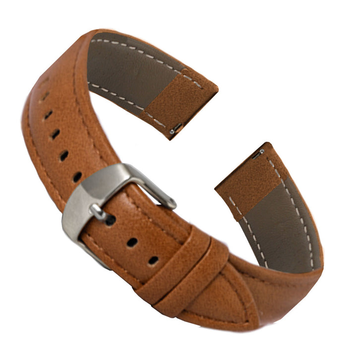 Bracelet de montre en cuir végan microfibre pour montre intelligente