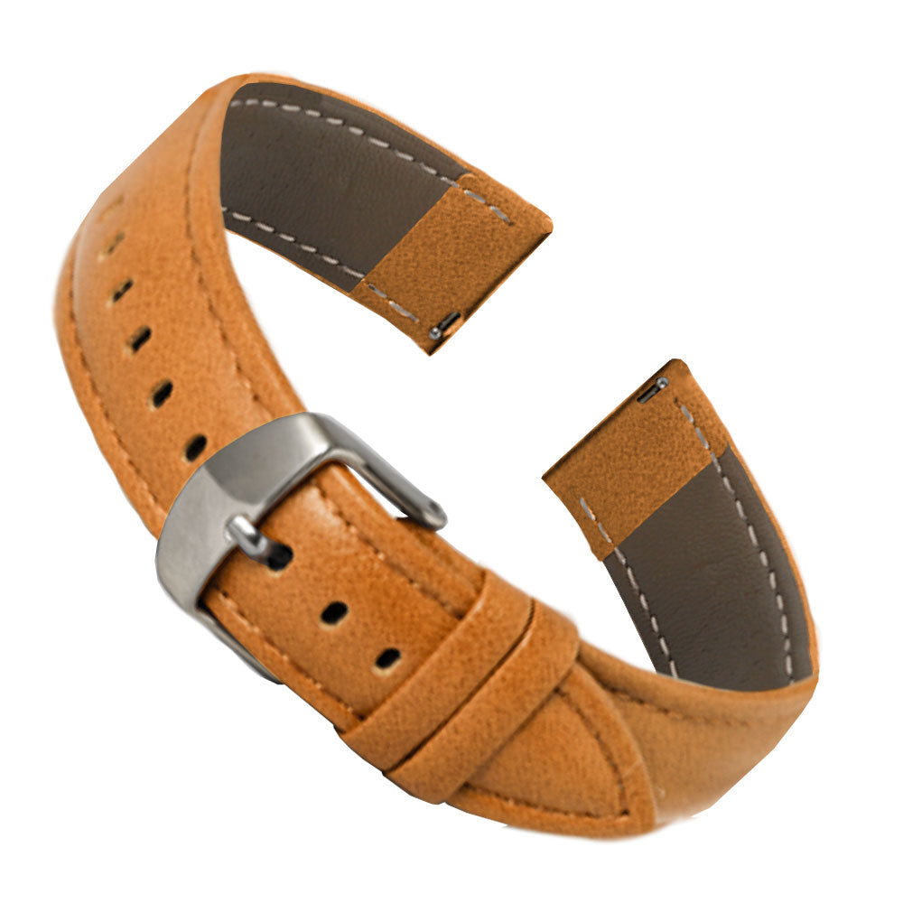 Bracelet de montre en cuir végan microfibre pour montre intelligente