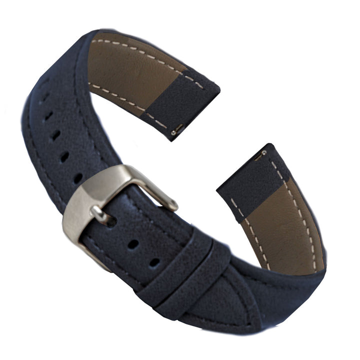 Bracelet de montre en cuir végan microfibre pour montre intelligente