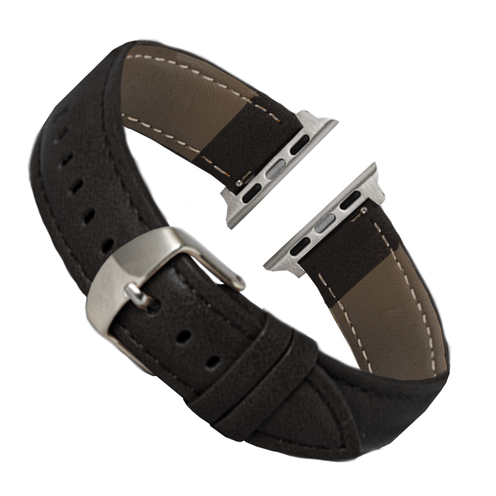 Vegan leather microfiber Apple Watch band