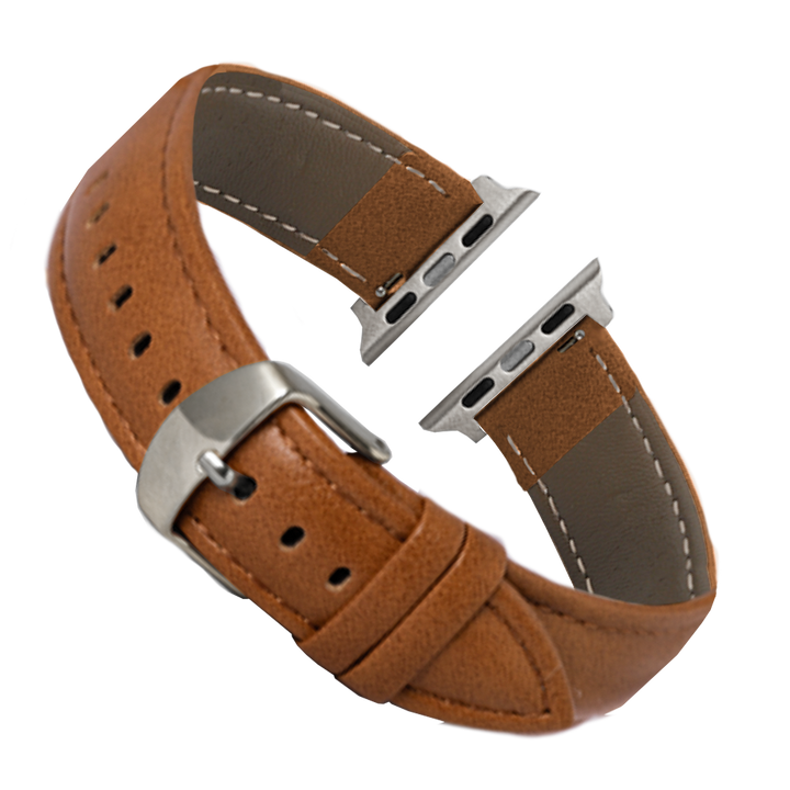 Vegan leather microfiber Apple Watch band