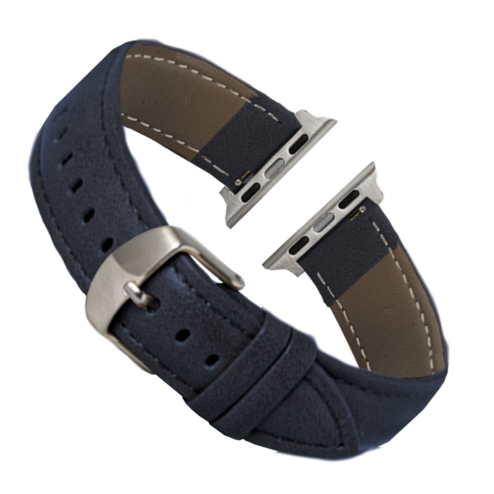 Vegan leather microfiber Apple Watch band