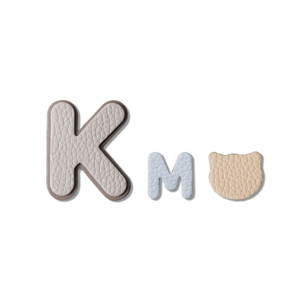 Accessories Genuine Leather Italian Shrink Leather 3-Piece Set Patches