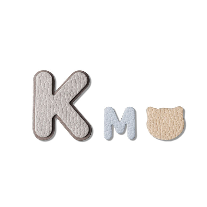 Accessories Genuine Leather Italian Shrink Leather 3-Piece Set Patches