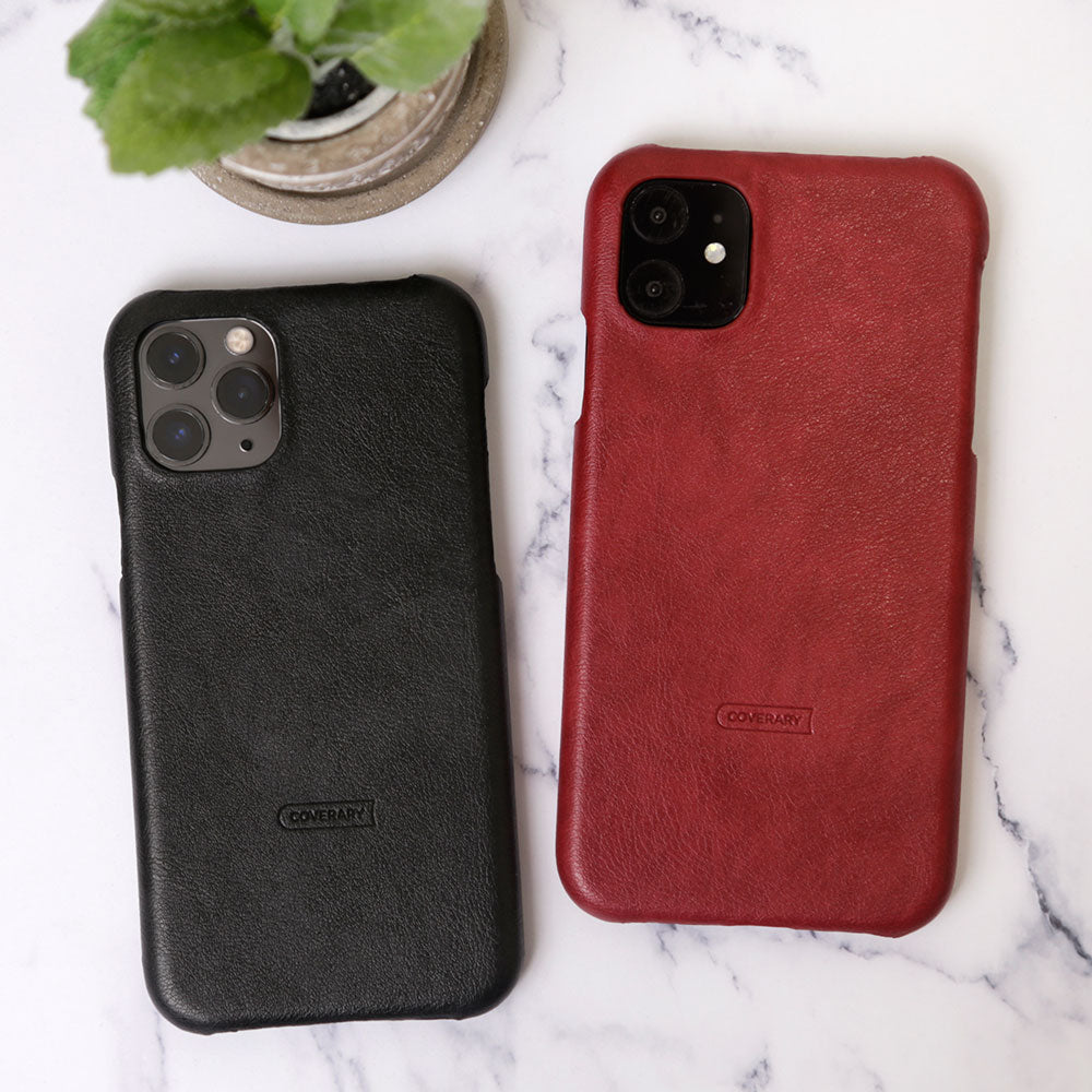 Samsung Galaxy Z Flip対応 ヴィーガンレザー マーブル 背面ケース