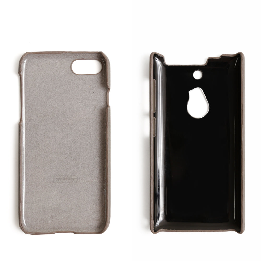 Samsung Galaxy Z Flip対応 ヴィーガンレザー マーブル 背面ケース