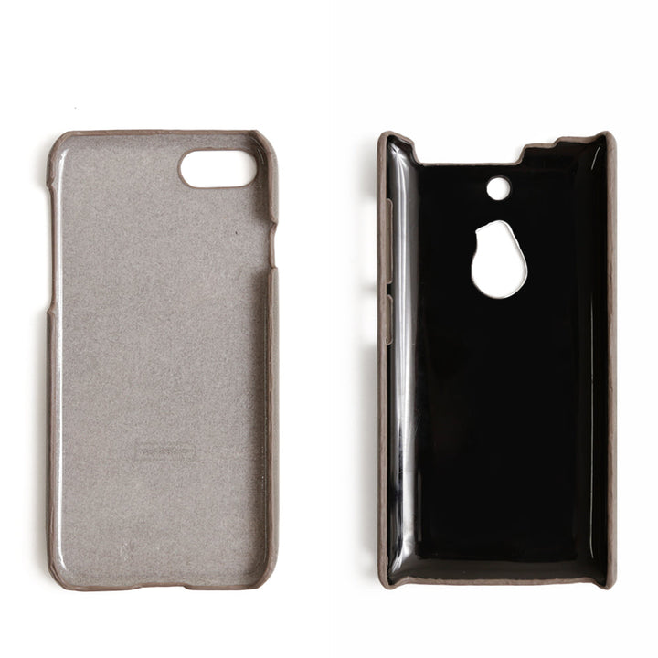 Samsung Galaxy Z Flip対応 ヴィーガンレザー マーブル 背面ケース