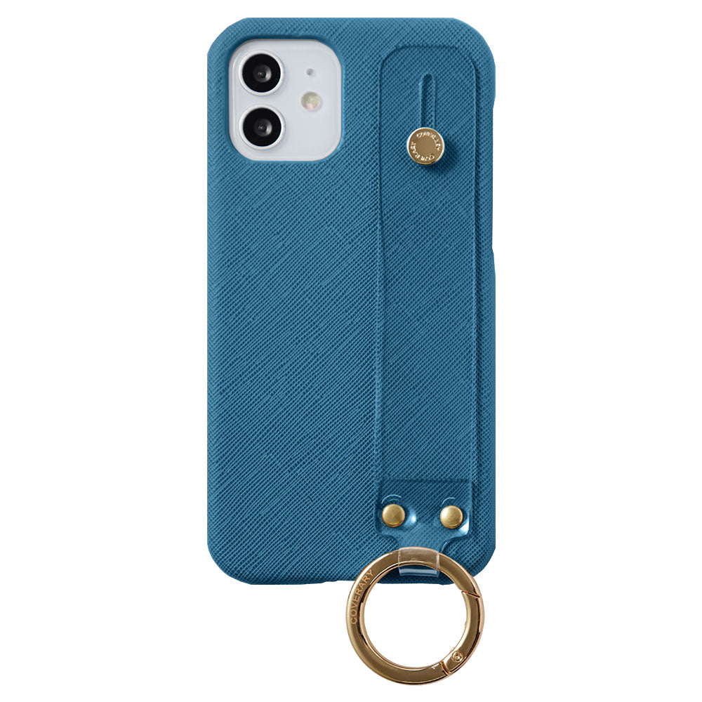 Étui arrière avec ceinture de main claire classique en cuir végan pour la série Google Pixel