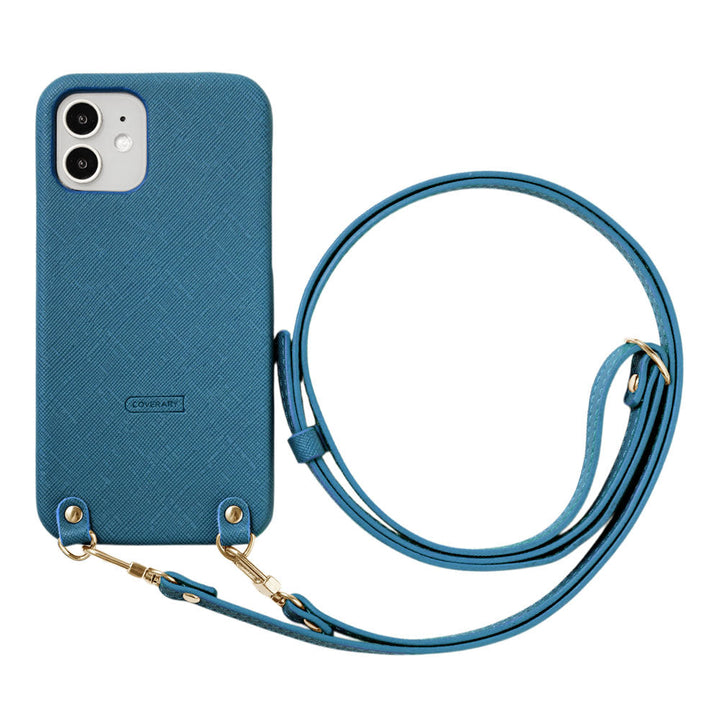 Vegan Leather Classic Back Case with Shoulder Strap Galaxy Series