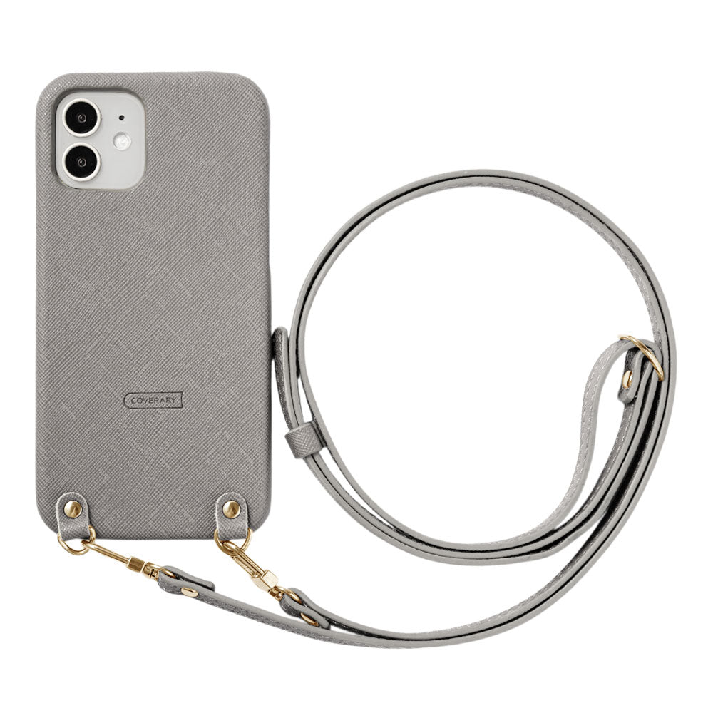 Vegan Leather Classic Back Case with Shoulder Strap Galaxy Series