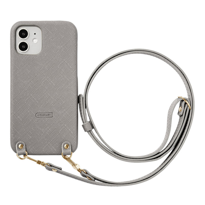 Vegan Leather Classic Back Case with Shoulder Strap Galaxy Series