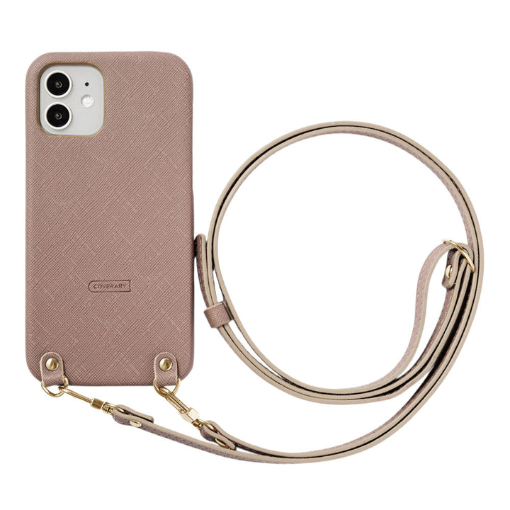 Vegan Leather Classic Back Case with Shoulder Strap AQUOS Series