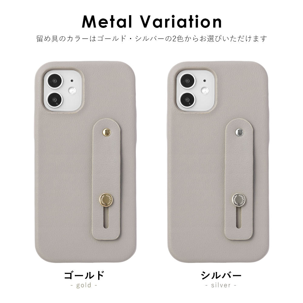 Cuir végan pastel terne avec ceinture pour doigt, coque arrière pour la série Google Pixel