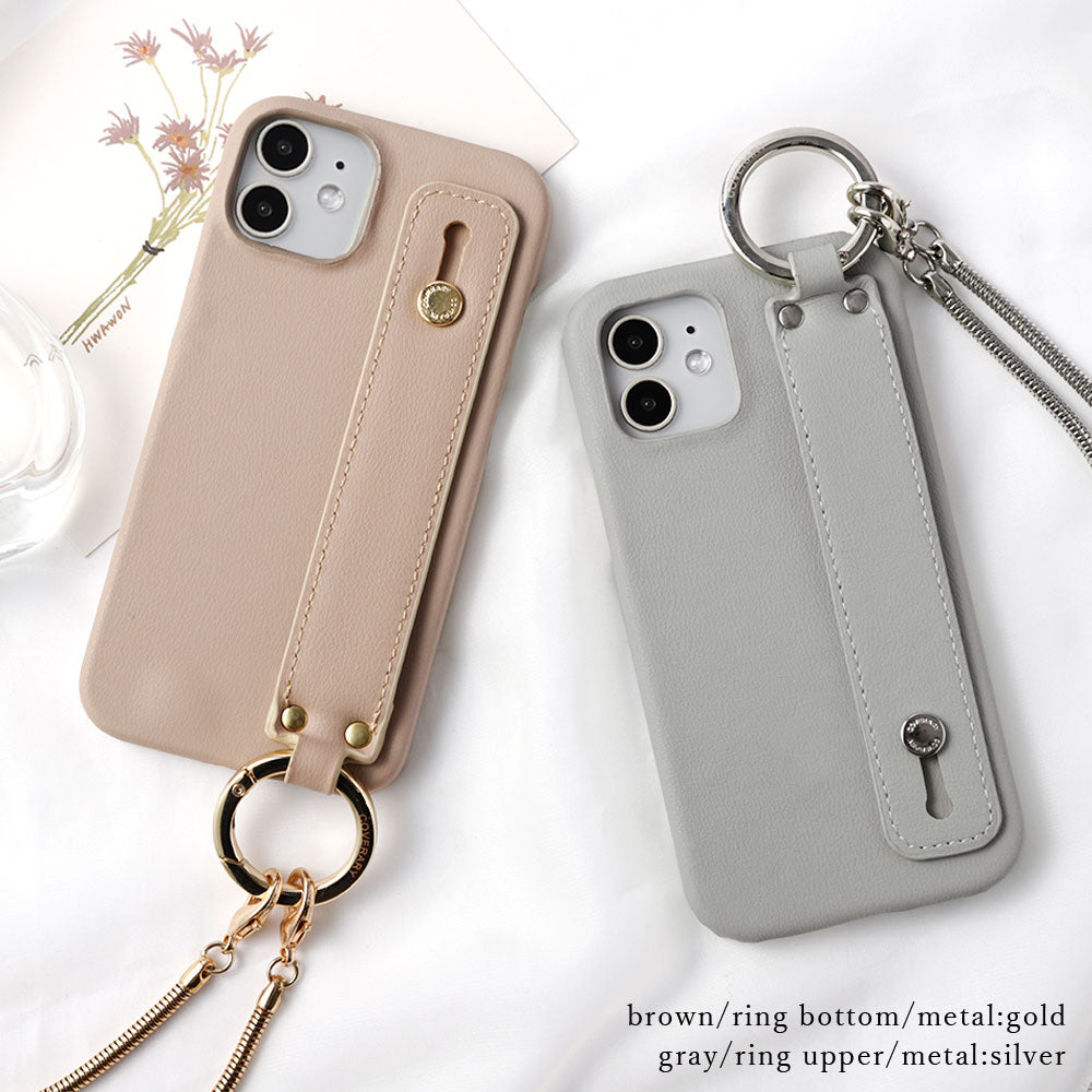 Cuir végan pastel terne avec poignée à main et bandoulière chaîne, coque arrière pour la série Google Pixel