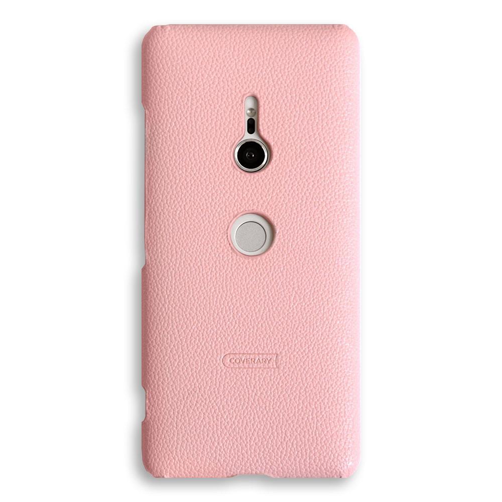 Samsung Galaxy Z Flip対応 ヴィーガンレザー ベーシック レザー調 背面ケース