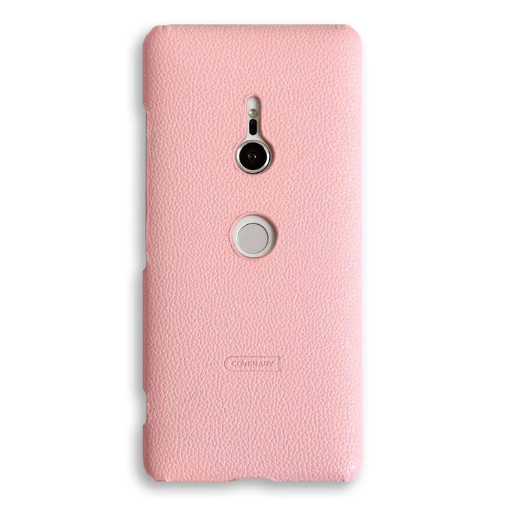 Samsung Galaxy Z Flip対応 ヴィーガンレザー ベーシック レザー調 背面ケース