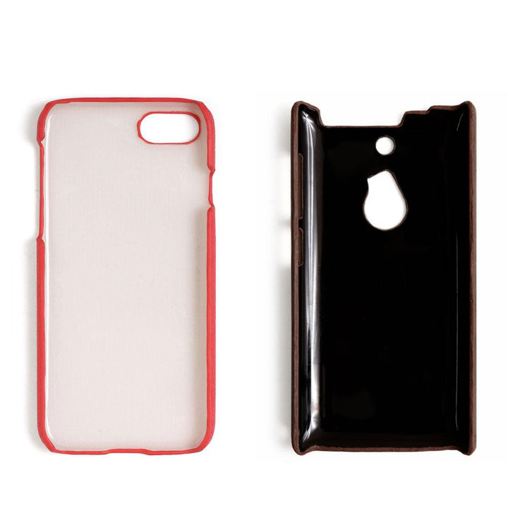 Samsung Galaxy Z Flip対応 ヴィーガンレザー ベーシック レザー調 背面ケース