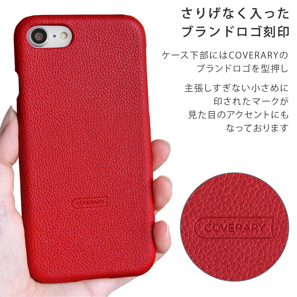 Vegan Leather Basic Leather-Style Smartphone Ring Attached Back Case for Google Pixel Series