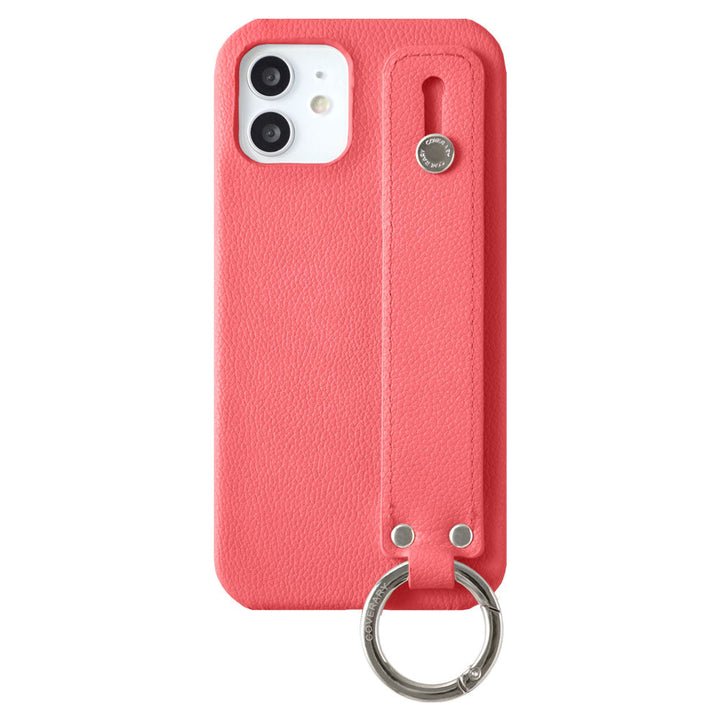 Vegan Leather Basic Leather-Style Hand Belt Attached Back Case for Google Pixel Series