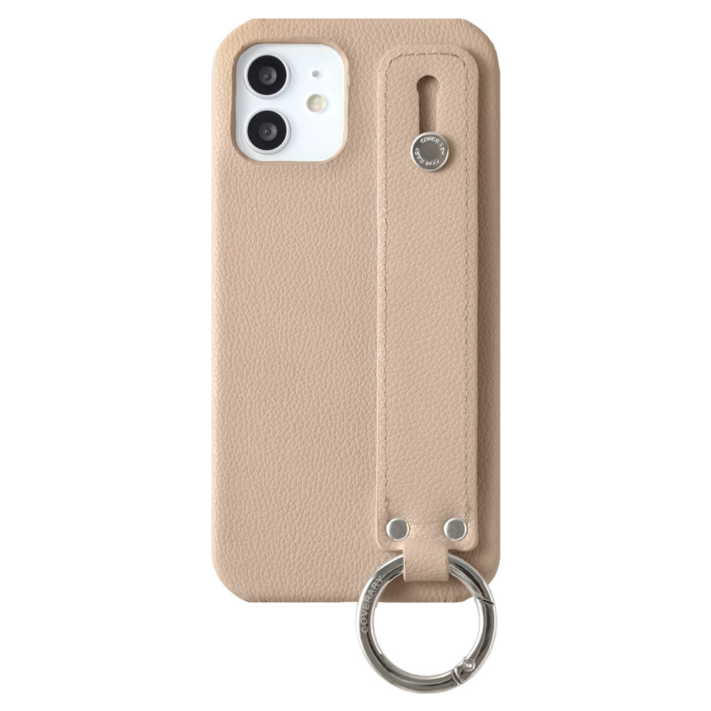 Vegan Leather Basic Leather-Style Hand Belt Attached Back Case for Google Pixel Series