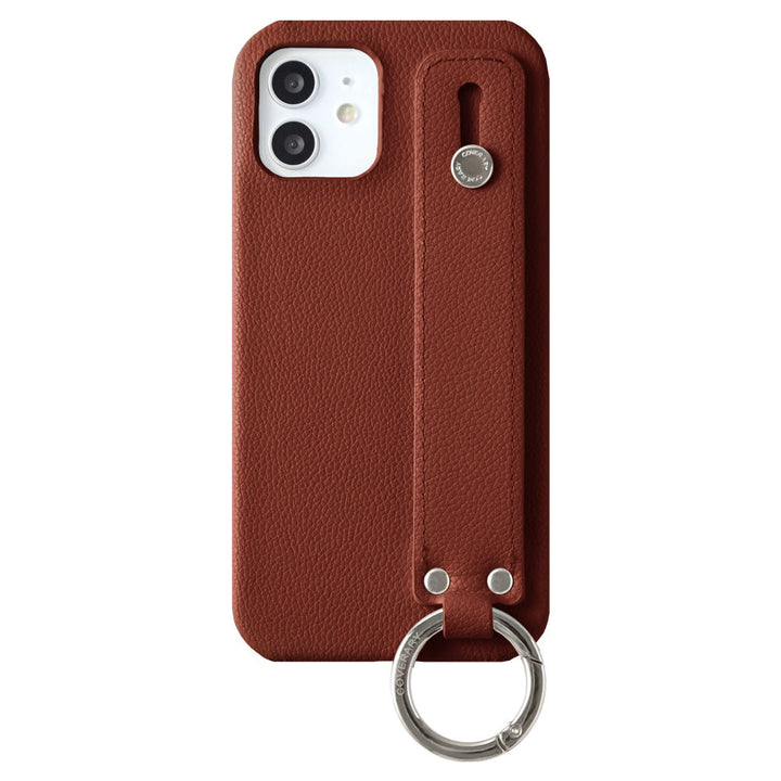 Vegan Leather Basic Leather-Style Hand Belt Attached Back Case for Google Pixel Series